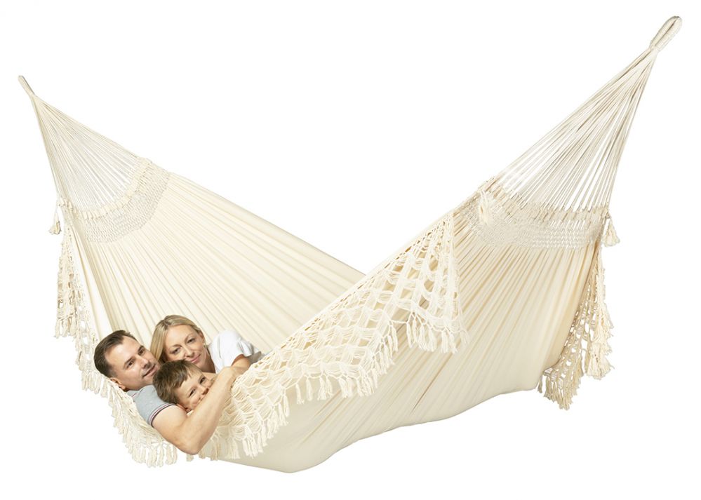 La Siesta viseča mreža Bossanova Kingsize Kingsize latte