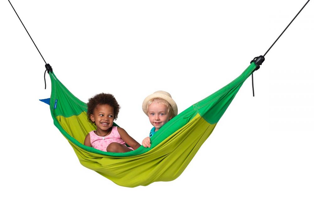 La Siesta otroška viseča mreža Moki Basic froggy