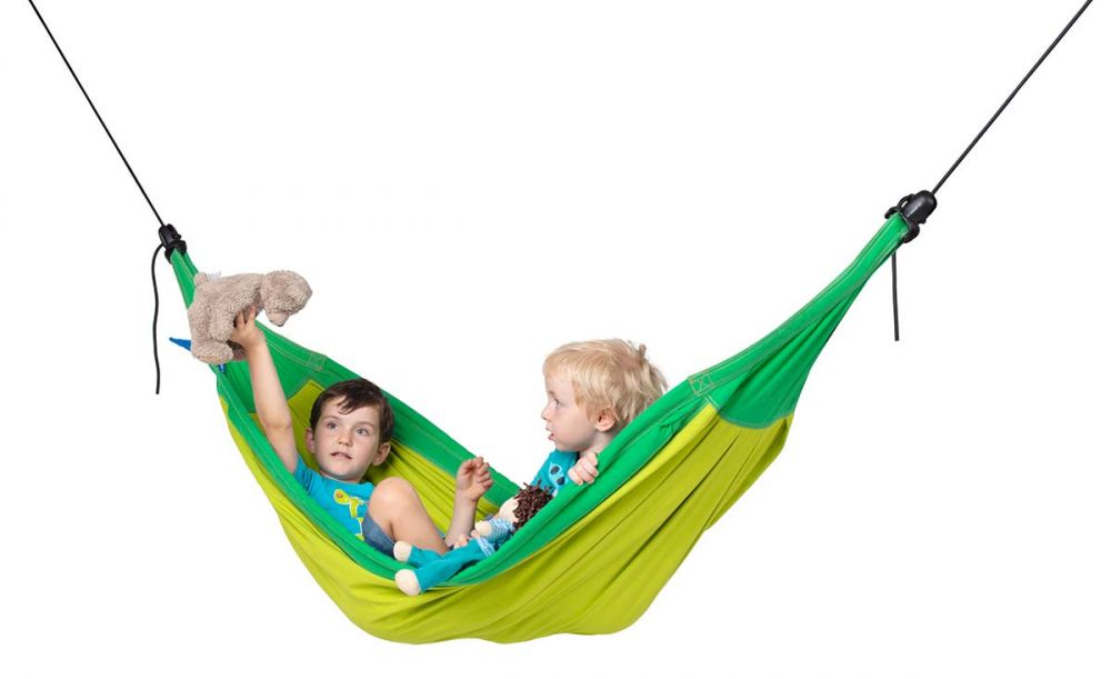 La Siesta otroška viseča mreža Moki Basic froggy