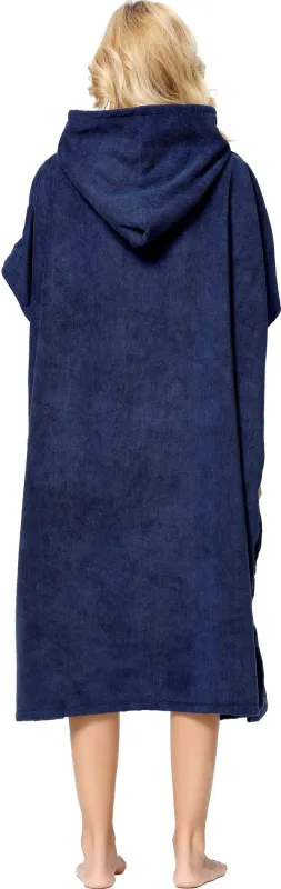 Cressi pončo brisača - kopalni plašč M/L navy modra