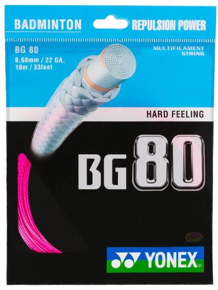 badminton struna yonex bg 80 10m all