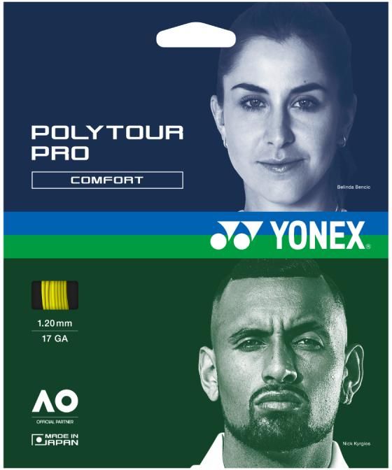 tenis struna yonex poly tour pro 120 12m all