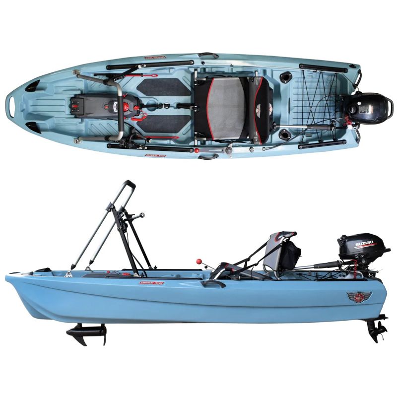 Jonny boat + Suzuki motor 2.5 HP KIT olivno zelena