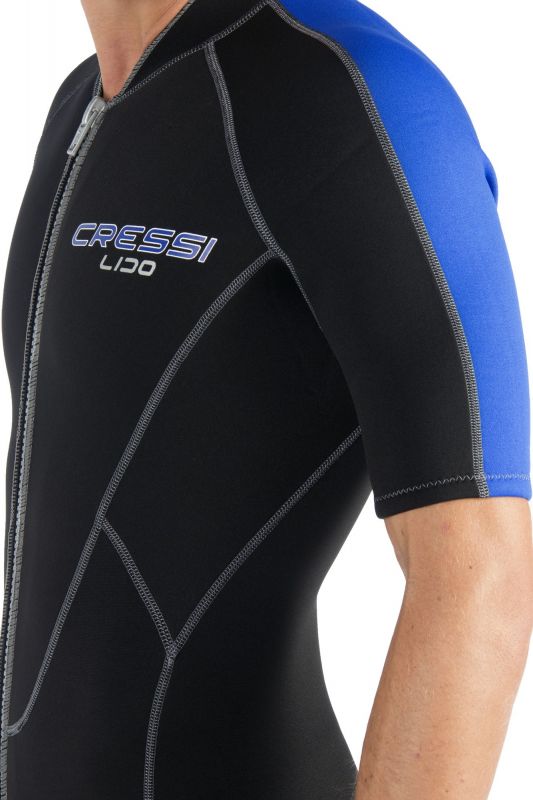 Cressi Lido 2.0 mm kratka neoprenska obleka za moške