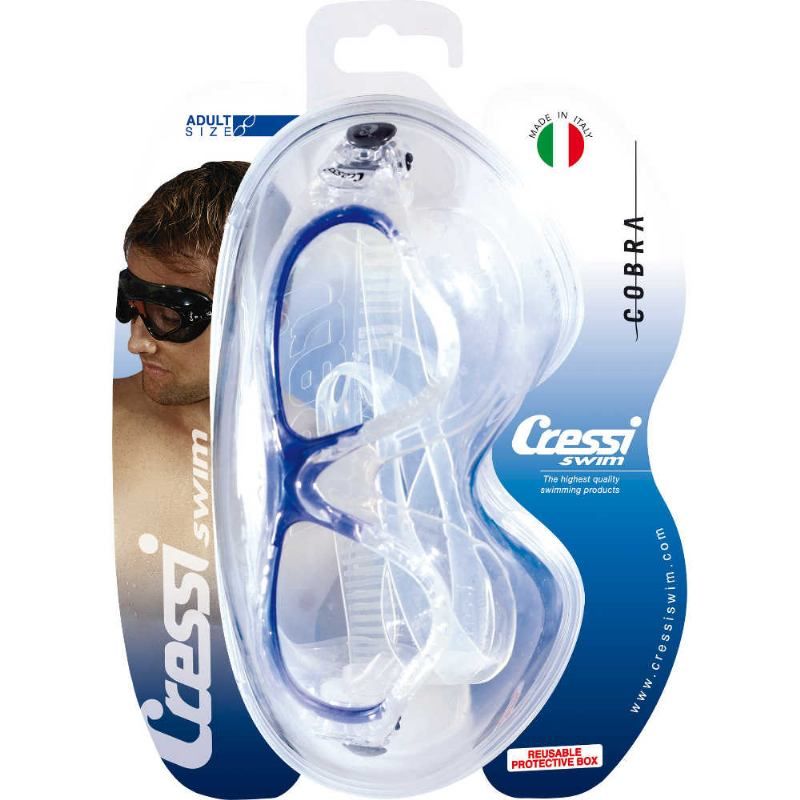 Cressi Sub plavalna očala Cobra transparentna/modra