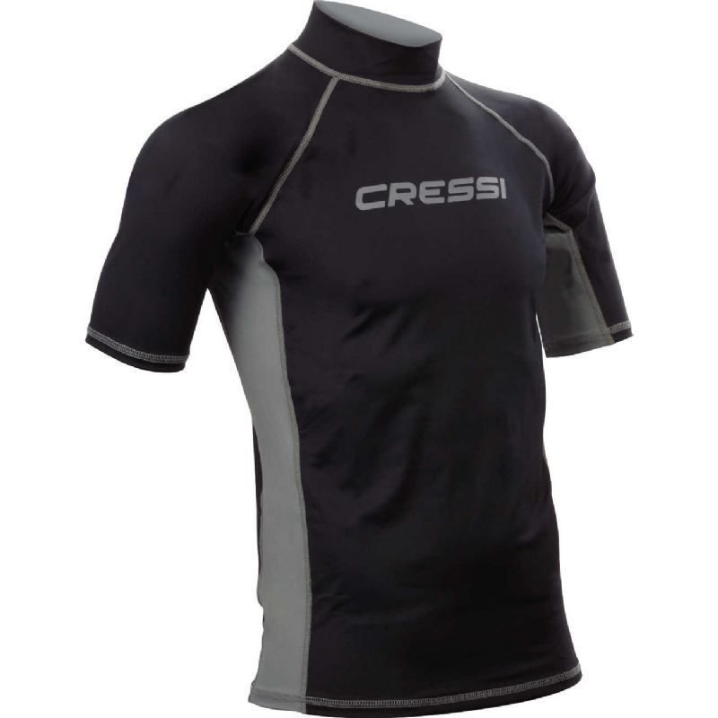 Cressi UV majica s kratkimi rokavi za moške črna L