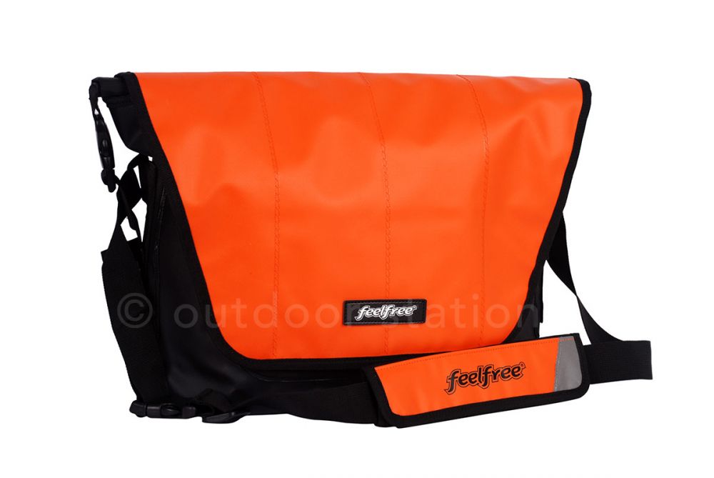 Feelfree naramna torba Runner EX messenger L Oranžna