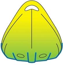 Kajak dvosed sit on top Feelfree Gemini melon