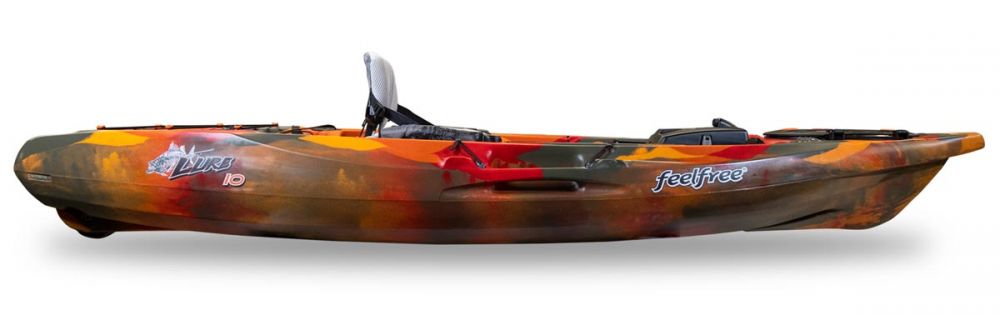 Kajak za ribolov Feelfree Lure 10 v2 orange camo