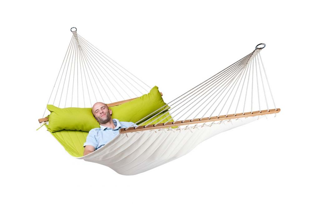 La Siesta viseča mreža Alabama Kingsize avokado