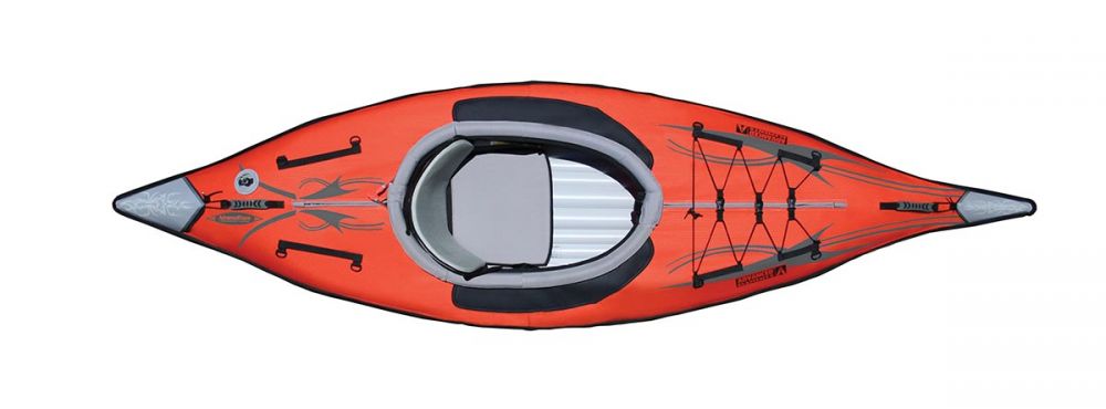 Napihljiv kajak Advanced Elements Frame rdeč