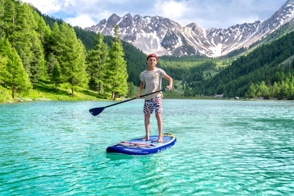 Otroški SUP Aqua Marina Vibrant 8'0'' z veslom