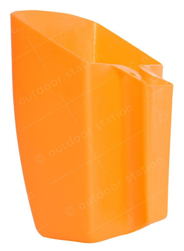 Plastičen zbiralnik vode 1 l oranžen
