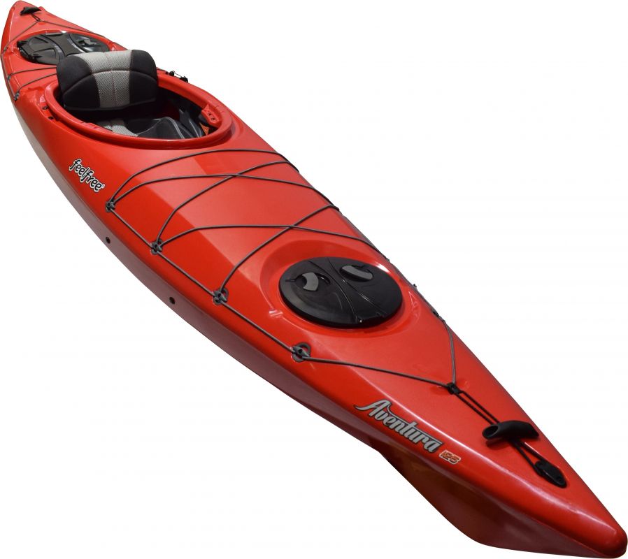 Potovalni - morski kajak Feelfree Aventura 125 rdeč