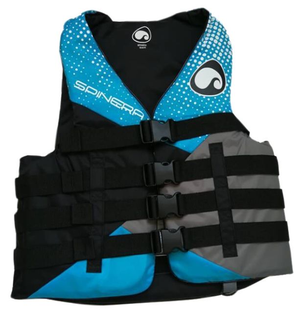Rešilni jopič Jet Ski Deluxe Nylon 50N blue XS