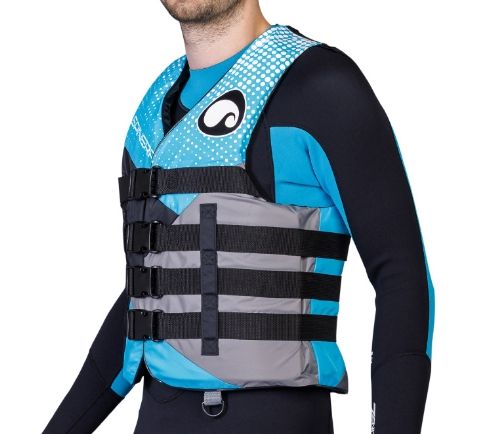 Rešilni jopič Jet Ski Deluxe Nylon 50N blue XS