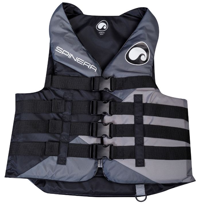 Rešilni jopič Jet Ski Deluxe Nylon 50N siv XS