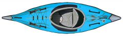 Napihljiv kajak Advanced Elements Frame Elite modra