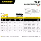 CRESSI plavutke Palau za plavanje  XS/S - EU 35/38 rumena