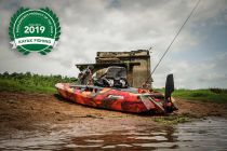 Kajak za ribolov Feelfree Dorado Motodrive winter camo