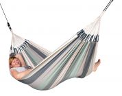 La Siesta bio bombaž Modesta Single olivno zelena