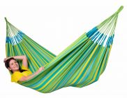 La Siesta viseča mreža Kingsize limeta zelena
