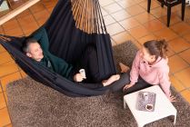 La Siesta viseči stol Habana Comfort onyx