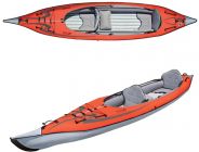 Napihljiv kajak Advanced Elements Convertible rdeča