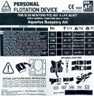 Rešilni jopič Aquarius MQ PLUS L/XL 70N Rdeč