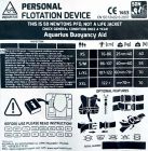 Rešilni jopič Aquarius MQ PRO XXL 70N Moder