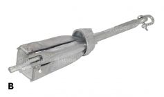 Sidro za čoln maček 2,3 - 2.5 kg