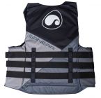 Rešilni jopič Jet Ski Deluxe Nylon 50N siv M