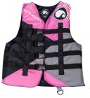 Rešilni jopič Jet Ski Deluxe Nylon 50N pink XS