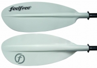 Veslo za kajak Feelfree ALU enodelno 220 cm bel