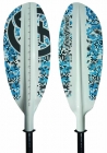 Veslo za ribiški kajak Feelfree ALU dvodelno 240cm blue camo