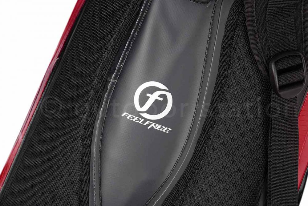 Večnamenski vodoodporni nahrbtnik Feelfree Roadster 25L Rdeča