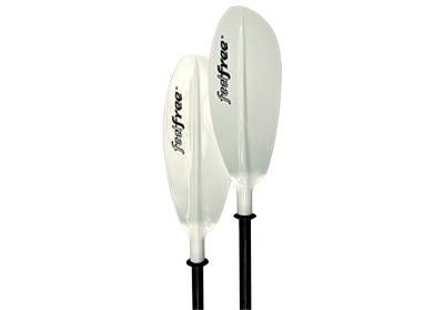 Veslo za kajak Feelfree Fiberglass dvodelno 220 cm bel