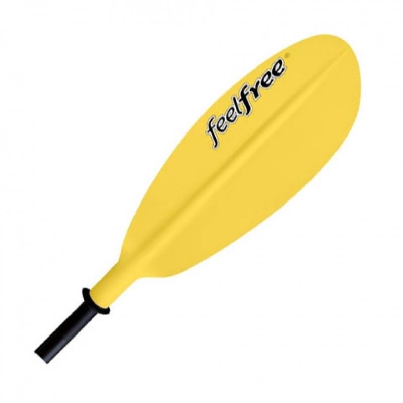 Veslo za kajak Feelfree Fiberglass dvodelno 220 cm rumen
