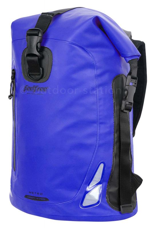 Vodoodporni nahrbtnik za motoriste Feelfree Metro 15L Modra